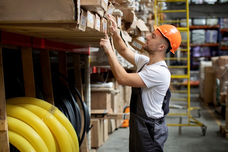 Sistema para depósito de material de construção